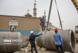 بازدید معاون اجرایی رئیس جمهور از پروژه جامع فاضلاب اهواز 