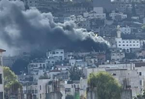 حمله پهپادی رژیم صهیونیستی به یک خودرو در جنین/ شهادت پنج فلسطینی