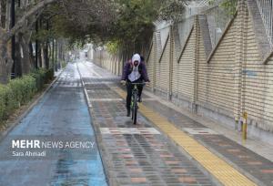 بارش‌های پراکنده باران در استان تهران آغاز شد