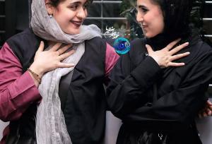 قاب دونفره فاطمیا بهارمست و نگار نیکدل در یک مراسم