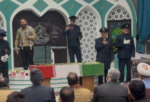 تشییع شهید گمنام در آستان برادر امام رضا(ع)