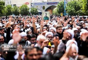 بدرقه ۴ شهید تجاوز رژیم اشغالگر قدس در قم