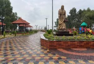 افتتاح بوستان مادر در روستای کاله بابلسر