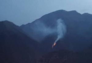 اعزام پنج فروند بالگرد و یک فروند هواپیمای ایلوشن برای مهار آتش سوزی الیت