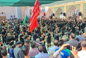 عزاداری روز شهادت حضرت فاطمه زهرا(س) در مشهد اردهال کاشان