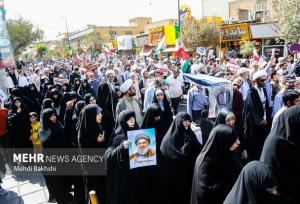 راهپیمایی جمعه خشم و نصر در قم