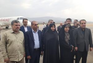 وزیر راه و شهرسازی وارد ایلام شد