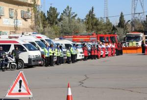 رزمایش زمستانی دستگاه‌های امدادی و خدمات‌رسان استان یزد برگزار شد