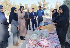 دستور ویژه فرماندار هامون برای اختصاص جایگاه‌های موقت فروش صنایع دستی در شهر محمدآباد