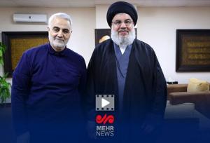 قاآنی: رفاقت عمیق شهیدان«حاج قاسم»و«نصرالله»قدرت مقاومت را تقویت کرد