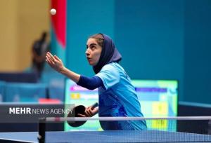 صعود صفایی به یک‌چهارم نهایی مسابقات تنیس روی میز