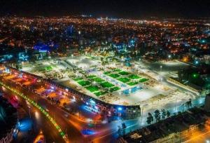 بزرگترین باغ شهری شرق کشور در بیرجند افتتاح شد