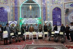 روایت مهربانی در نطنز؛ ۹ وسیله توانبخشی به یاد ۹ شهید اهدا شد