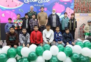 برگزاری جشن یلدای شهدایی در امامزاده روح الله الحسنی منطقه ۱۲