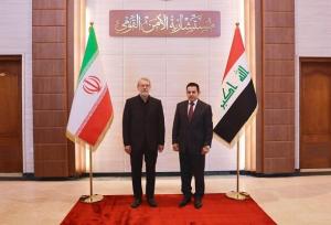 رایزنی لاریجانی با مشاور امنیت ملی عراق+ فیلم