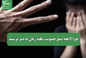 چرا لایحه منع خشونت علیه زنان به ثمر نرسید
