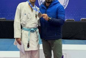 عنوان سومی ورزشکار خوزستانی در انتخابی تیم‌ ملی کاراته