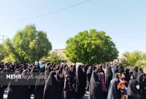 برگزاری عزاداری ظهر شهادت حضرت زهرا(س) در جلگه چاه هاشم