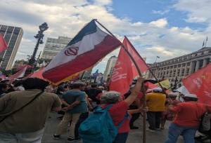 تظاهرات حمایت از ایران در برزیل