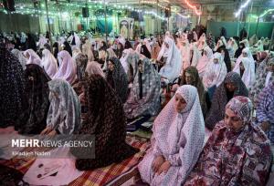 برگزاری مراسم معنوی اعتکاف در ۱۰ نقطه شهرستان زرقان