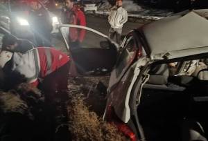 سانحه رانندگی مرگبار در جاده میانه–خلخال ۳ کشته برجای گذاشت