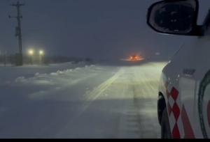 محبوبی: برف و کولاک سه محور ارتباطی مهاباد را درگیر کرد