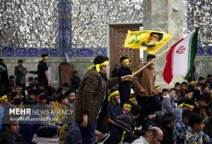 مراسم گردهمایی نوجوانان آرمانی در حرم امام خمینی