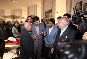 افتتاح موزه ملی کشتی توسط وزرای ورزش و گردشگری
