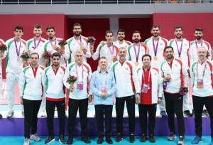 والیبال با مدال طلا چراغ ورزش ایران را روشن کرد