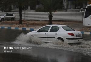 آبگرفتگی معابر شهری سیریک