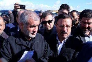  بازدید نایب‌ رئیس مجلس از پروژه رو به پایان «محور میاندوآب‌ـ‌میانه»