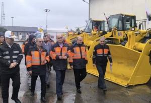 الحاق ۳۲ دستگاه ماشین‌آلات سنگین به ناوگان راهداری گیلان