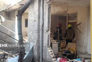 مهار حریق و انفجار در منزل مسکونی مشهد بدون تلفات جانی