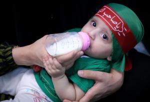 برگزاری همایش شیرخوارگان‌ حسینی در مهدیه سنندج