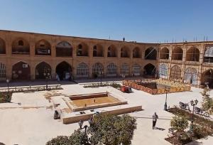 مرمت سرای «گمرک» بازار وکیل شیراز به اتمام رسید
