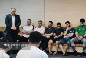 دیدار وزنه برداران با معاون اول رییس جمهور قبل از مسابقات جهانی
