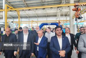 استاندار تهران از مراکز تولیدی و صنعتی این استان بازدید کرد