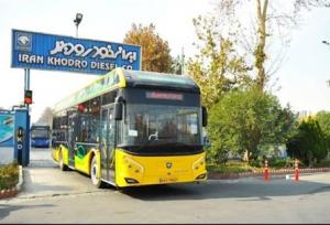 تحویل نخستین سری از اتوبوس‌های برقی ایران‌خودرو دیزل به اتوبوس‌رانی اصفهان