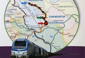 ۲ خط ریلی جدید بین ایران و ترکمنستان ساخته می‌شود