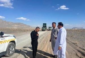 ریسباف: عملیات احداث راه روستایی تل‌گزی خاش آغاز شد