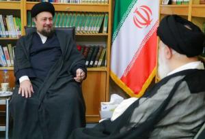 حجت‌الاسلام «حسن خمینی» با امام جمعه مشهد دیدار کرد