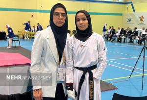 زهرا سلطانی در پاراتکواندو نقره ای شد