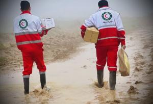 آماده‌باش تیم‌های عملیاتی هلال احمر در پی هشدار برف و کولاک در خوزستان