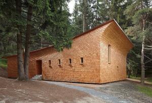 جادوی معماری با چوب در سوئیس که حیرت‌انگیز است