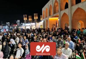 اجتماع هواداران سعید جلیلی در میدان امیرچخماق یزد