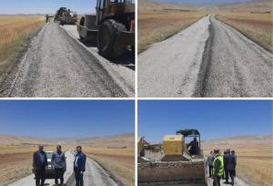 اجرای ۲۰ کیلومتر عملیات روکش حفاظتی در محورهای پلدختر