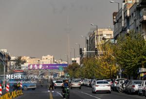 هوای تهران در مرز آلودگی است
