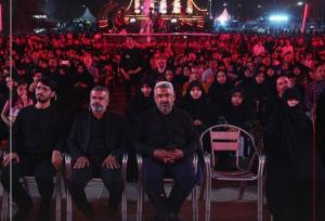 زینب سلیمانی در مراسم میدان آزادی حاضر شد