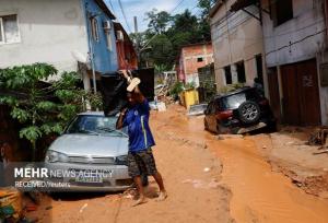 حداقل ۷ کشته و ۱ مفقود پس از باران‌های شدید در سائوپائولو برزیل