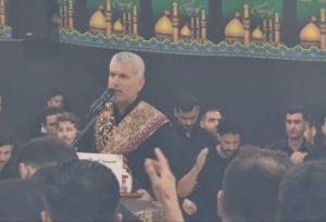 سینه زنی سنتی در حسینیه امیرالمومنین (ع) گناوه